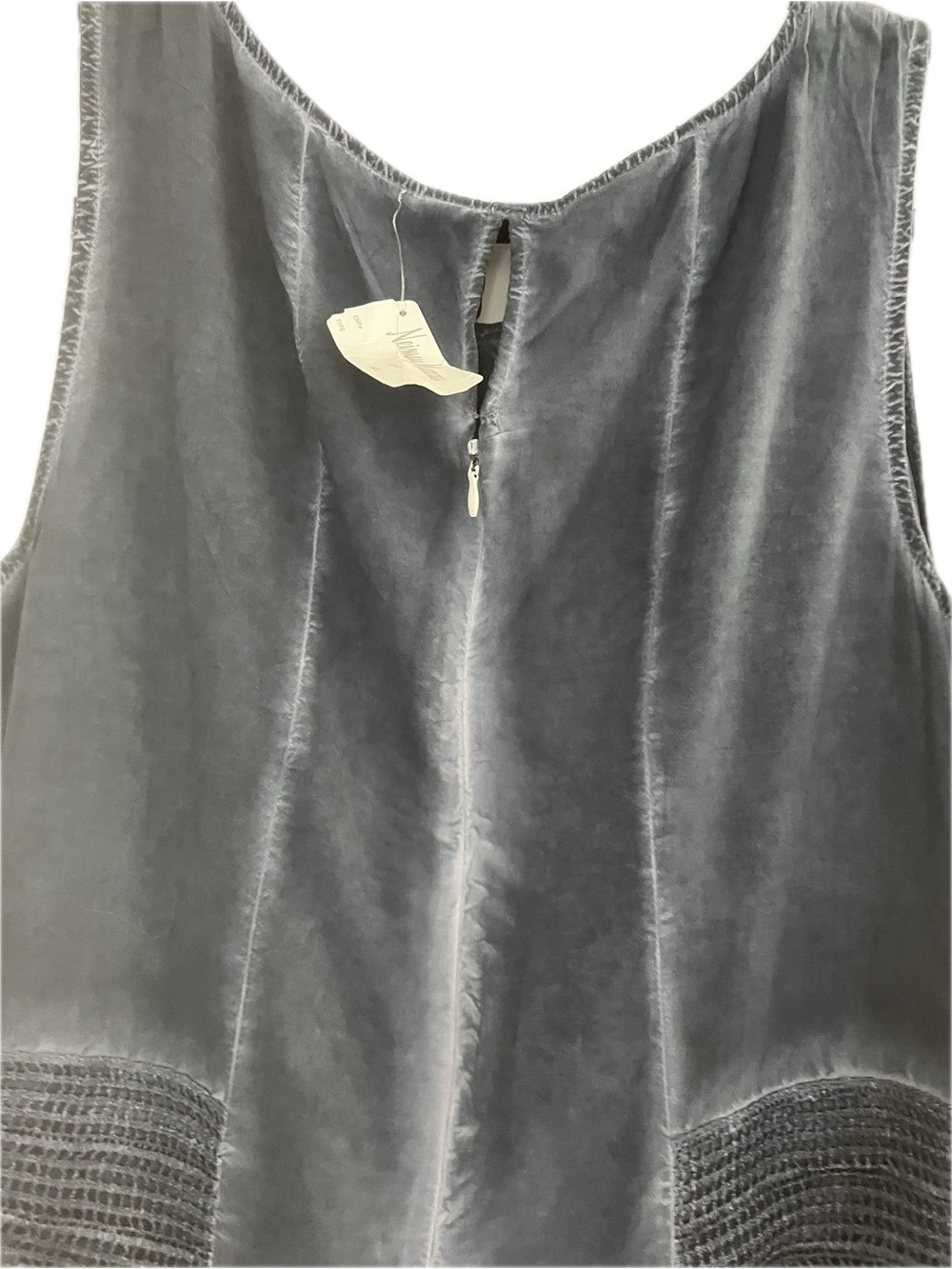 Women's Dark Navy XCVI Maxi Sleeveless Dress- Versatile Everyday Style - Picture 6 of 6